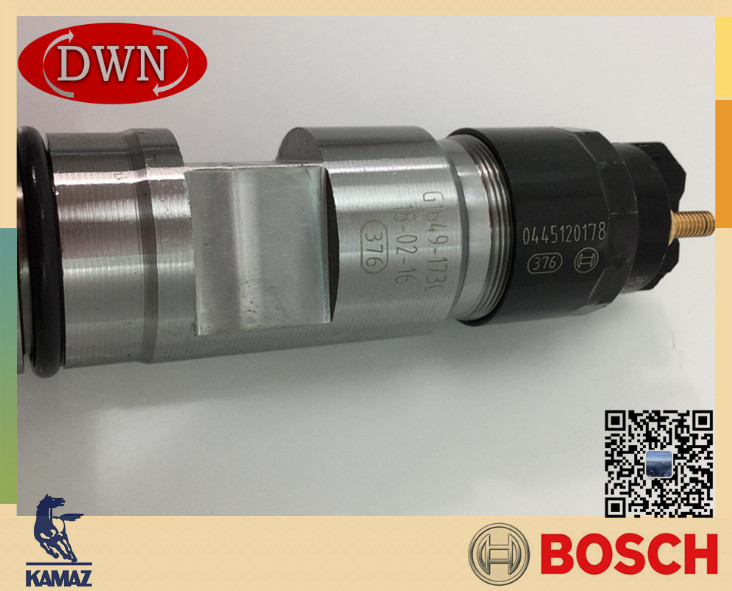 BOSCH Genuine Fuel Injector 0445120178 0 445 120 178 For Russia KAMAZ