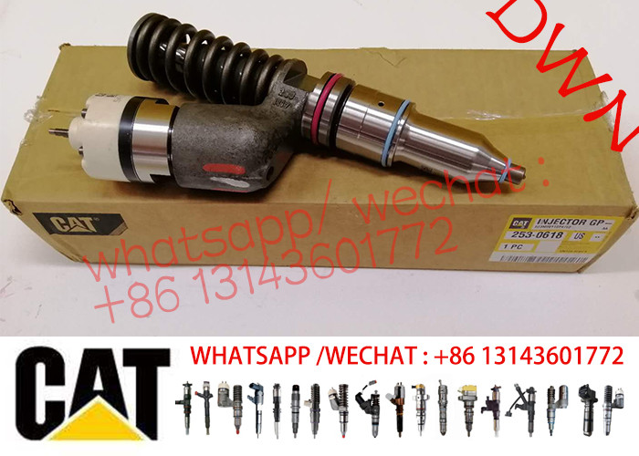 Cat Fuel Injector 253 0618 2530618 Caterpillar C18 Diesel Engine 390f L Hydraulic Excavator