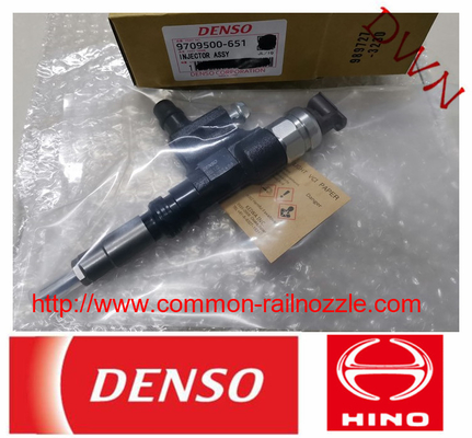 9709500-651 Diesel Common Rail Denso 095000-6510  Fuel Injector Assy For Hino N04C Engine