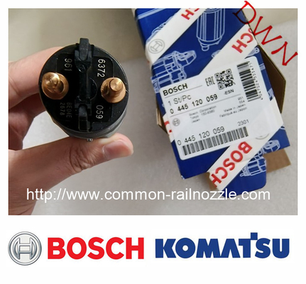 0445120059 Bosch Fuel Injector Assy Diesel For KOMATSU QSB6 SAA6D107E-1B