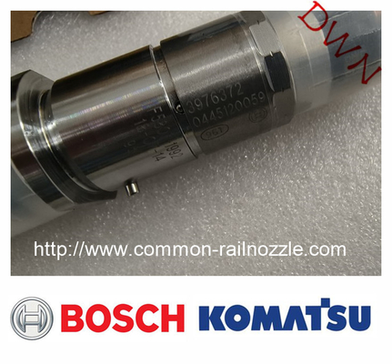 0445120059 Bosch Fuel Injector Assy Diesel For KOMATSU QSB6 SAA6D107E-1B