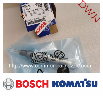 0445120059 Bosch Fuel Injector Assy Diesel For KOMATSU QSB6 SAA6D107E-1B