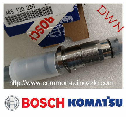 0445120236 BOSCH Diesel Common Rail Injector Assy For KOMATSU QSB6 SAA6D107E-1B