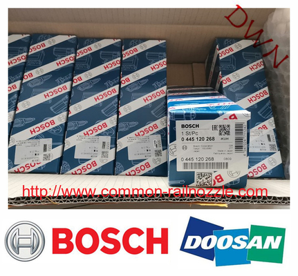 0445120268 BOSCH Fuel Injector Assy Diesel Common Rail For DOOSAN DL06S 65 10401-7004A