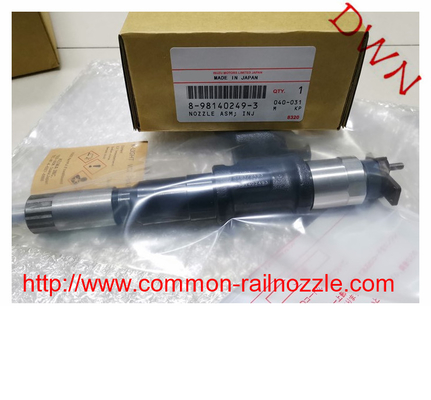 8-98140249-3 Common Rail Fuel Injector Assy Diesel For ISUZU 6UZ1 4HK1 6HK1 Engine