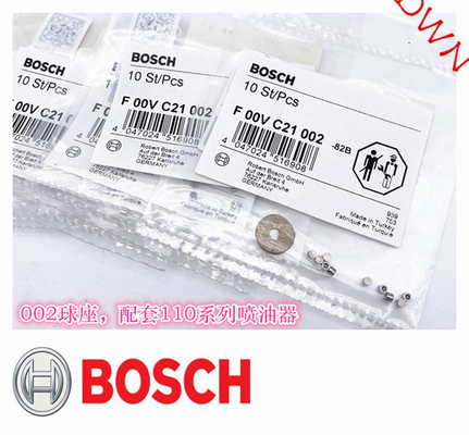 BOSCH common rail injector steel ball seat F00VC21001 for bosch injector 120 series / F00VC21002 for injector 110 series