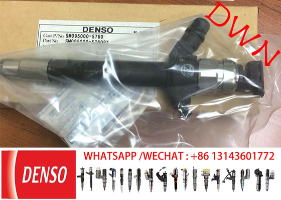 DENSO Common Rail Fuel Injector 095000-5760  For MITSUBISHI 4M41 1465A054 0950005760