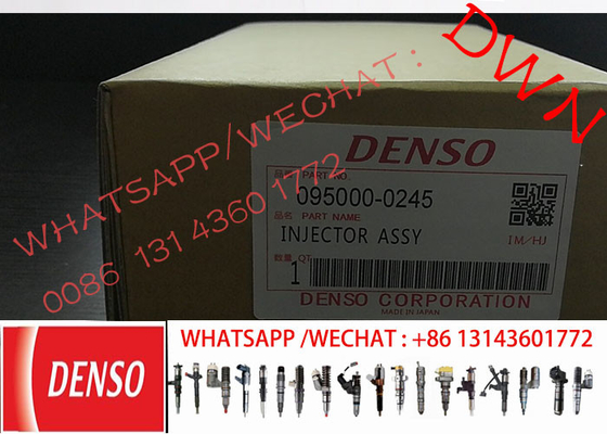 GENUINE original DENSO Fuel Injector 095000-0245   0950000245 for HINO K13C 23910-1145