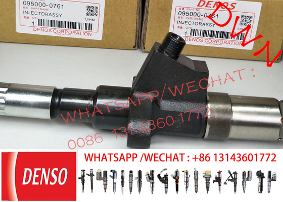 GENUINE original DENSO Fuel Injector 095000-0761 095000-0760 for ISUZU 6SD1 1153004151, 1-15300415-1