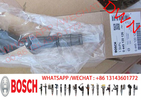 BOSCH GENUINE BRAND NEW injector 0445120126 0445120126 VA32G61-00010  for KOBELCO SK130-8 SK140-8