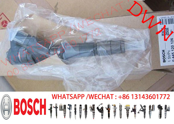 BOSCH GENUINE BRAND NEW injector 0445120126 0445120126 VA32G61-00010  for KOBELCO SK130-8 SK140-8