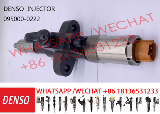 DENSO Common Rail Injector 095000-0222 For ISUZU 6SD1 1153003473 1-15300347-3