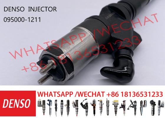 DENSO Common Rail Injector 095000-1211 For KOMATSU Excavator PC400-7 6156-11-3300