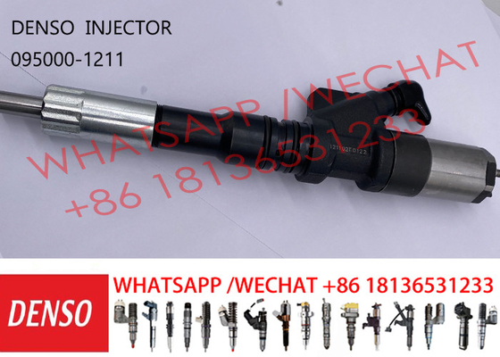 DENSO Common Rail Injector 095000-1211 For KOMATSU Excavator PC400-7 6156-11-3300