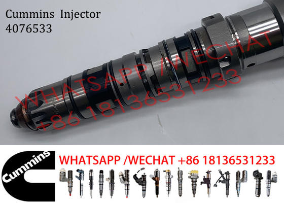 Fuel Injector Cum-mins In Stock QSK45 QSK60 Common Rail Injector 4076533 4326781 4088427 4001813 4087893