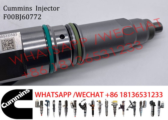 Diesel Engine Fuel Injector F00BJ60772 For Cummins QSK19 Engine