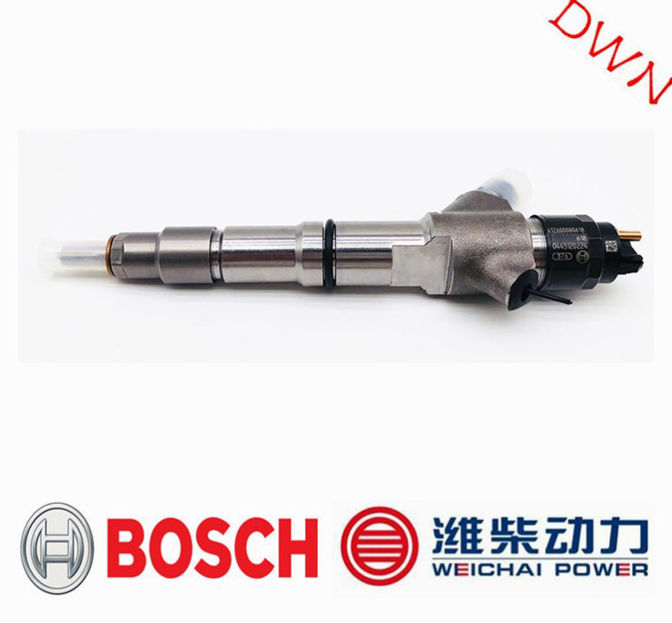 BOSCH common rail diesel fuel Engine Injector 0445120224  612600080618  for WEICHAI WD10  Engine