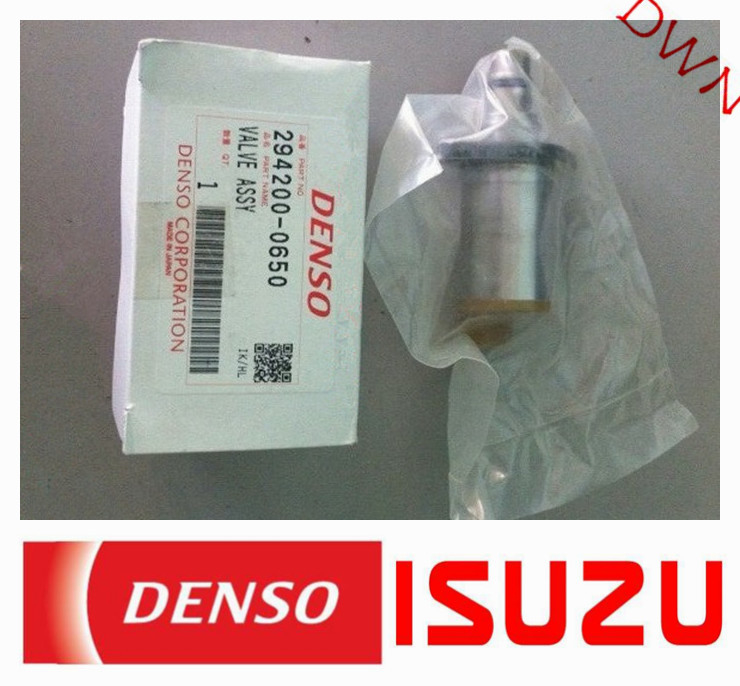 DENSO Common Rail  Control Valve 294200-0650 SCV Valve Fuel Pressure Regulator Valve 2942000650= Isuzu 8-98043687-0