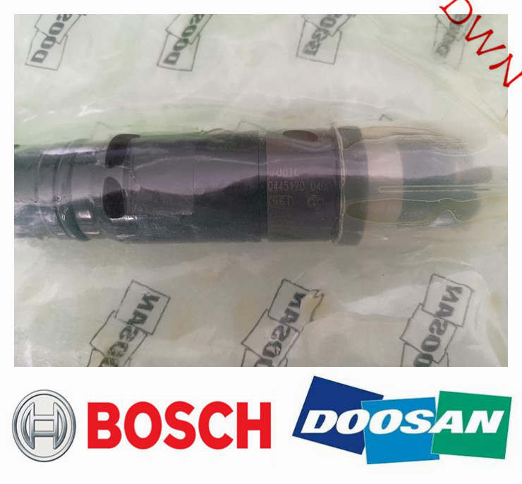 BOSCH Fuel Injection Common Rail Fuel Injector 0445120040 for  DAEWOO DOOSAN 0 445 120 040=150118-00131= 65.10401-7001C