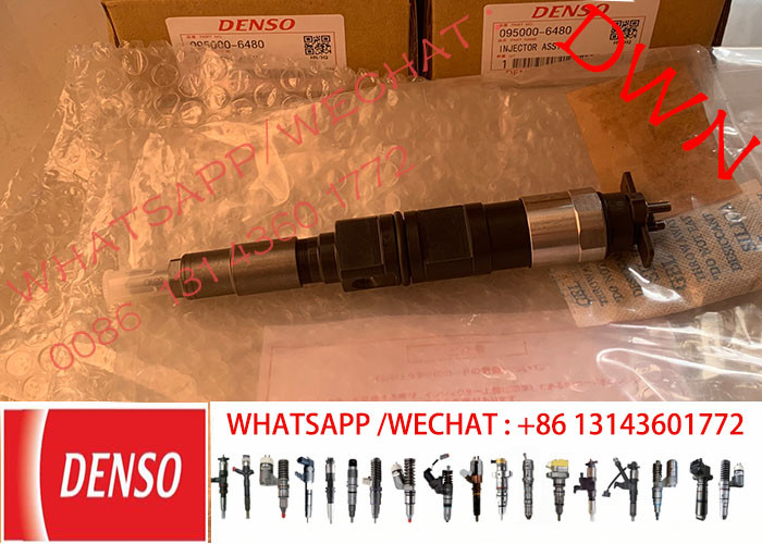 GENUINE original DENSO Injector 095000-6480 0950006480 095000-6481 For JOHN DEERE RE546776 RE528407 RE529149 SE501947