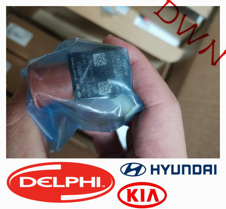 Delphi Genuine New Common Rail Injector 28236381 =  33800-4A700 /338004A700  For Hyundai KIA  Starex H1