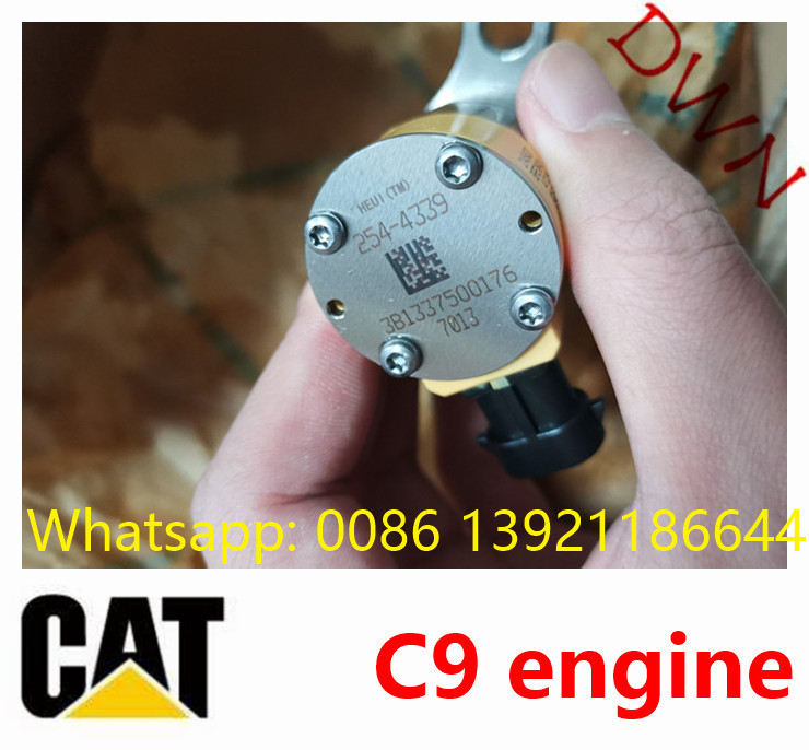  Diesel Fuel Injector 2544339 Fuel Injector CAT  254-4339 for  CAT C7 C9 Engine