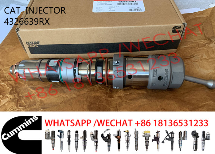 Fuel Injector Cum-mins In Stock QSK23 QSK45 QSK60 Common Rail Injector 4326639RX 4326639